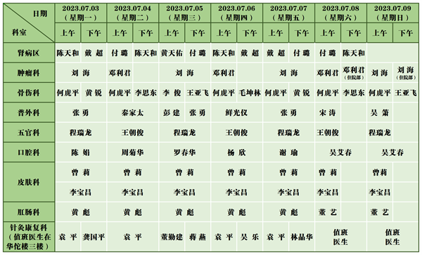中医医院门诊排班表(7.3-7.9)_新政院区(1).png